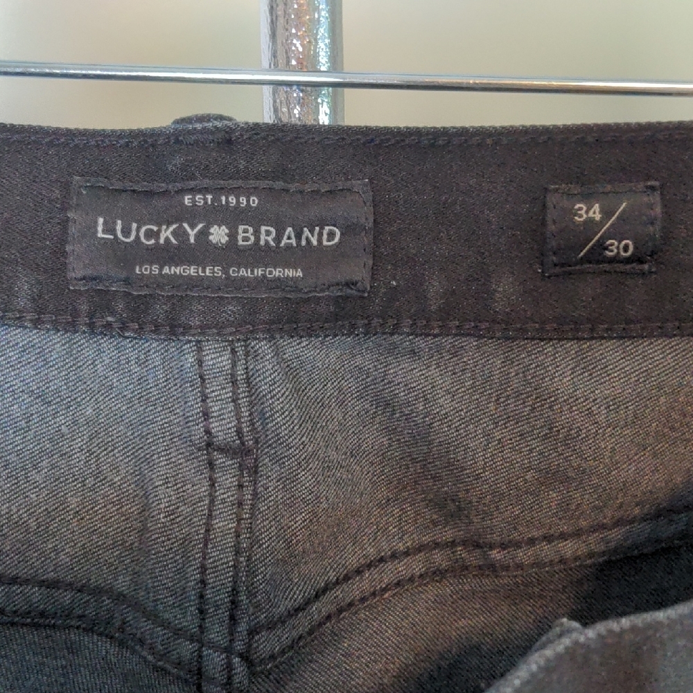 Lucky Brand Black Slim Jeans Versatile Fit - Picture 4 of 10